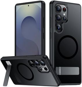 SPIDERCASE for Samsung Galaxy S25 Ultra Case,Built-in Stand,Black