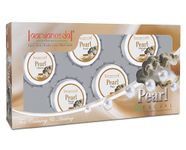 Aaryanveda Pearl Spa Facial Kit For Beautiful and Glowing Skin At Home Facial with Pearl Extracts,Tulsi, & Olives For Calming & Healing Skin, For Men and Women - 210g