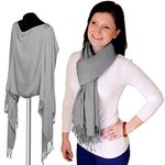 Jolly Jumper Pashmama Nursing Cover, Grey