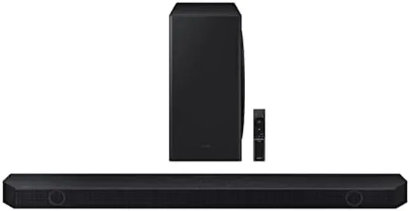 SAMSUNG HW-Q800C 5.1.2ch Soundbar w/ Wireless Dolby Audio, Q-Symphony, SpaceFit Sound Pro, Adaptive Sound, Game Mode Pro, Airplay 2, AVA, 8-Inch Subwoofer, Alexa Built-In