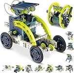 12-in-1 STEM Solar Robot Kit - Educational Science Kits for Kids 8-12, 190 Pieces DIY Robot Kit Building Toys, Gifts for 8 9 10 11 12 13 Year Old Boys Girls