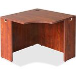 Lorell Corner Desk, Cherry, 36 by 42 by 29-1/2-Inch