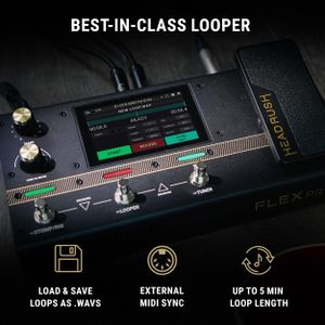 HeadRush Flex Prime Multi-Effects Guitar Pedal – Versatile FX Processor