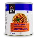 Mountain House Spaghetti with Meat Sauce | Freeze Dried Survival & Emergency Food | #10 Can | Entree Meal | Easy to Prepare | Delicious and Nutritious | Single Can