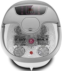 ACEVIVI Foot Spa, Auto Foot Bath Spa Massager with Heat and Bubbles, Temp+/-Offer a Comfortable Pedicure Foot Spa,Heated Foot Bath for Soothe Relax Tired Feet