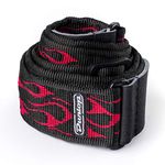 Jim Dunlop Guitar Strap, Flambe Red 32381152001