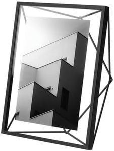 Umbra Prisma Marco para fotos, 13x18 cm, Acero, Negro