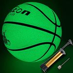 Senston Fluorescent Basketball Size 7 Official Standard Ball Luminous Basketball