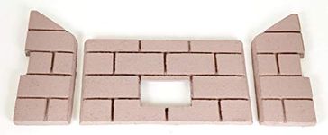 Whitfield Profile 30 & Optima 3 Premium Sandstone FIRE-TEK Firebrick for Pellet Stoves