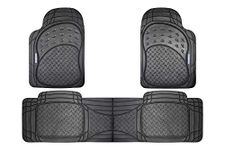 GOODYEAR GOD9023 Set of 3 Rubber mats, Black