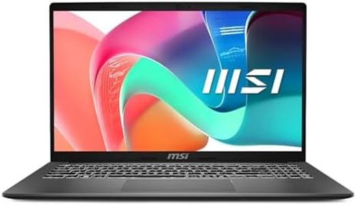 MSI Modern 15 F13M Business Laptop, Slim & Lightweight, 15.6" 1080p IPS Display, i7-1355U Processor, 16GB RAM, 512GB SSD, WiFi 6E, Extended Battery, Fast-Charging, Windows 11 Home