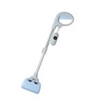 Blingpets Adjustable Size Poop Scooper | Waste & Potty Collector | Long Portable & Extendable Handle - Keep Your Outdoor and Indoor Spaces Clean and Hygienic with Ease (Blue)