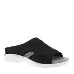 Easy Spirit Women's Traciee 2 Slide Sandal, Black 001, 8.5 Narrow