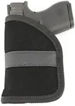 ComfortTac Ultimate Pocket Holster - Ultra Thin for Comfortable Concealed Carry - Compatible with Most Pistols and Revolvers from Glock Ruger Taurus Smith and Wesson Kimber Beretta and More (Compact)