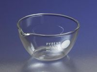 Pyrex 3180-80-UOM-CS Corning Dish, Evaporating, 140ml, Glass (Pack of 6)