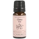 Nikura Clove Essential Oil for Toothache - 10ml | 100% Pure Natural Clove Bud Oil | Perfect for Aromatherapy, Diffuser for Home | Great for Self Care, Cleaning | Vegan & UK Made