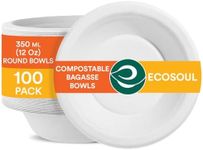 ECO SOUL 100% Compostable 12 Oz Sou
