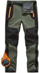 JHMORP Men's Snow Ski Pants Waterpr