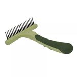 Coastal Pet Safari Dog Single Row Undercoat Rake - Undercoat Brush for Dogs with Medium and Long Hair - Dog Detangler Comb and Dematting Brush - Single Row