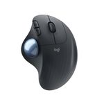 Logitech ERGO M575 The wireless mouse with trackball, easy thumb control, precision reading and smooth reading, ergonomic convenience, Windows/Mac, Bluetooth, USB - Graphite