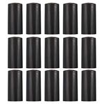 NUOBESTY 100pcs Wine Heat Shrink Cap Disposable Wine Bottle Sealing Film Cap Bottle Cap Craft Packaging Shrink Wrap for Home Shop Wine Cellar Black