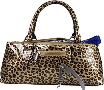 PRIMEWARE Cheetah Wine Clutch