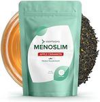 VoomVaya MenoSlim w/ Black Cohosh For Menopause - Natural Menopause Supplements & Hormone Balance for Women - Relief for Bloating, Hot flashes, Night Sweats, Fatigue & Meno-Belly - 30 Teabags