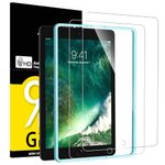 NEW'C 2 Pack Designed for iPad 9.7 Inch (2018/2017,6th/5th Generation),iPad Air 1,iPad Air 2,iPad Pro 9.7 Inch Screen Protector Tempered Glass, Ultra Resistant (Easy Installation Frame)