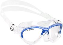 Cressi Cobra Kid - Premium Swim Goggle Kid's Mask 7/15 Years Kids, Blue