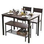 soges 4 Person Dining Table Set,43.