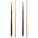 JEPNJPU Pool Cue Stick Set of 2,Hardwood 57" /58inch Billiard Cue Sticks with 13mm Tip,Table Pool Stick for Beginners,Cue for Pool Table, Pool Sticks Set of 2/4