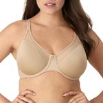 Bali Women's One Smooth U Ultra Light Illusion Neckline Underwire Bra, Nude,38B