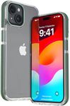 Vaku Luxos® Apex Series Back Cover Case for iPhone 15 Metal Frame Camera Bump Scratch Resistant Slim Thin Military-Grade Protection - Green