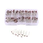 Zener Diode Kit, Acogedor 200Pcs 10 Values Zener Diode Assortment Kit, with Storage Box, 8.2V/9.1V/10V/11V/12V/13V/15V/16V/18V/22V, Range 1N4738~1N4748