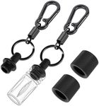 GORTAR 1/2x28 Thread Protector for Most .22LR .223 & 5.56 CNC Machined, with Key Chain Storage Tools