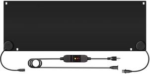 Walensee Snow Melting Mats for Walkways, 20" x 60" Graphene Heated Outdoor Mats with Plug, No-Slip Rubber Snow Heating Mats, 3 in/h Speed, Ice Melts Pads for Winter Backyards, Sidewalks Snow Removal