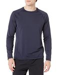 Amazon Essentials Men's Long-Sleeve Quick-Dry Swim T-Shirt, Dark Navy, XL