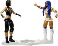 WWE Sasha Banks vs Bayley Championship Showdown 2-Pack 6-inch Action Figures Monday Night RAW Battle Pack for Ages 6 Years Old & Up