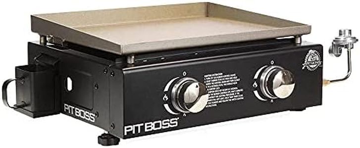 Pit Boss PB336GS Two Burner Portable Flat Top Griddle - Cover Included