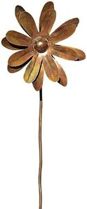 Zinnia Spinner Flower Stake Medium