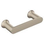 Moen BH3808BN Genta Double Post Modern Pivoting Toilet Paper Holder, Brushed Nickel