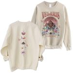 Velaris City Of Starlight Sweatshirt - Acotar Sarah J Maas A Court Of Thorns And Roses Sweater, Sand, Medium