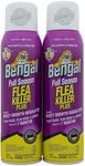 Bengal Full Season Flea Killer Plus, Flea and Tick Aerosol Spray with Insect Growth Regulator, 2-Count, 16 Oz. Aerosol Cans