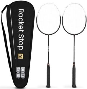 Racket Stop Carbon X CORE Badminton Racket Set – 2 Rackets