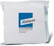 Cleanroom Wipes Nonwoven Wipes Cellulose/Polyester Blend (Grade A, 68 Gram, Bag of 300 Pcs) 9" x 9"for Lab, Electronics, Pharmaceutical, Printing and Semiconductor Industries (NW06809)