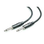 Bajaao Professional instrument cable for all guitars/basses/electric ukulele for Speaker, Amplifier (Black-3M / 10ft)