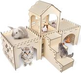 Bissap Wooden Rabbit Hideout Castle