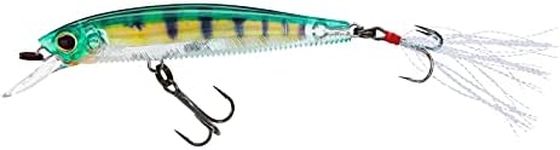 Yo-Zuri R1103-RPC: 3Db Jerkbait (Sp) 90Mm 3-1/2", Real Perch