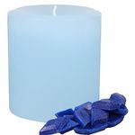 Baby Blue Candle Dye for Candle Making - Made in The USA - Easy to Use - Highly Concentrated - Candle Making Supplies for Soy or Paraffin Wax - Great Choice for Any Candle Maker - 10 Dye Chips