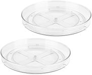 Clear Lazy Susan Organizer - 2PK - 